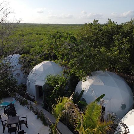 מלון Glamping Tulum With Private Mini Pool מראה חיצוני תמונה