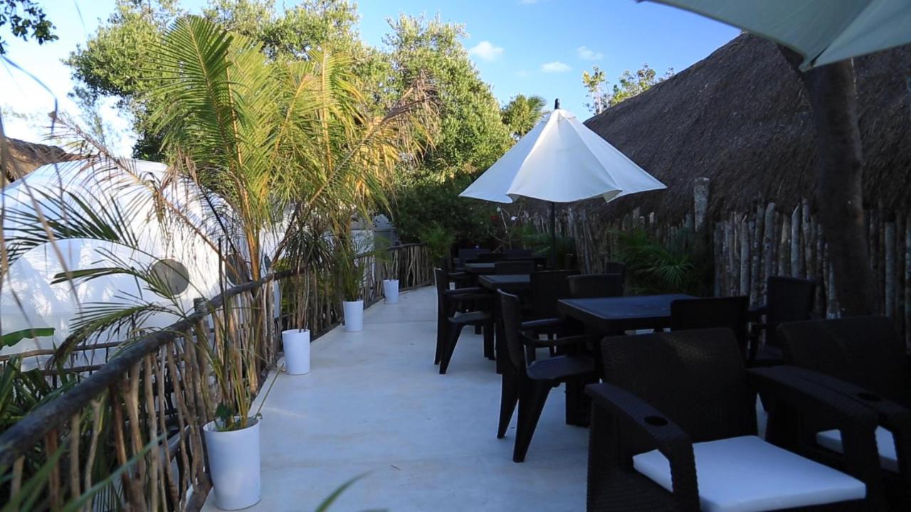 מלון Glamping Tulum With Private Mini Pool מראה חיצוני תמונה