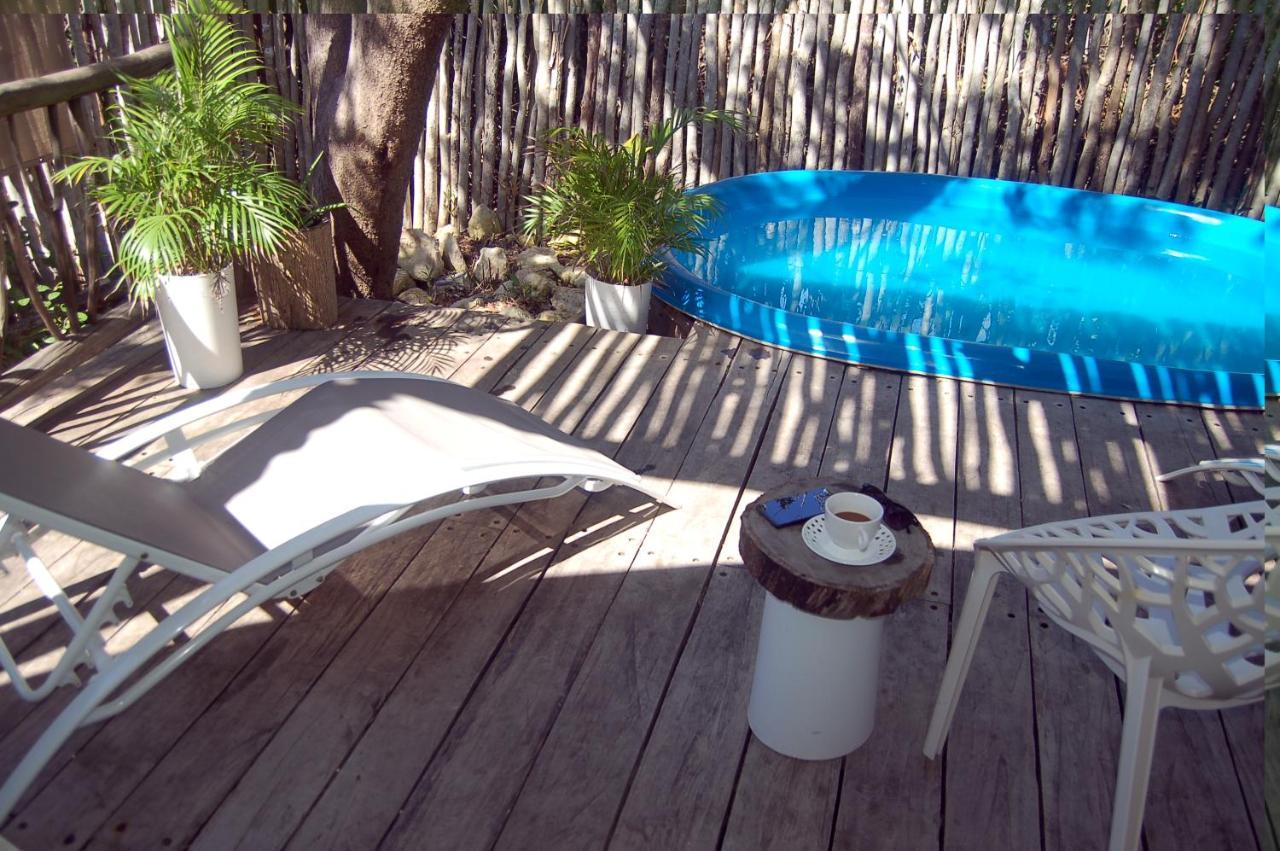 מלון Glamping Tulum With Private Mini Pool מראה חיצוני תמונה