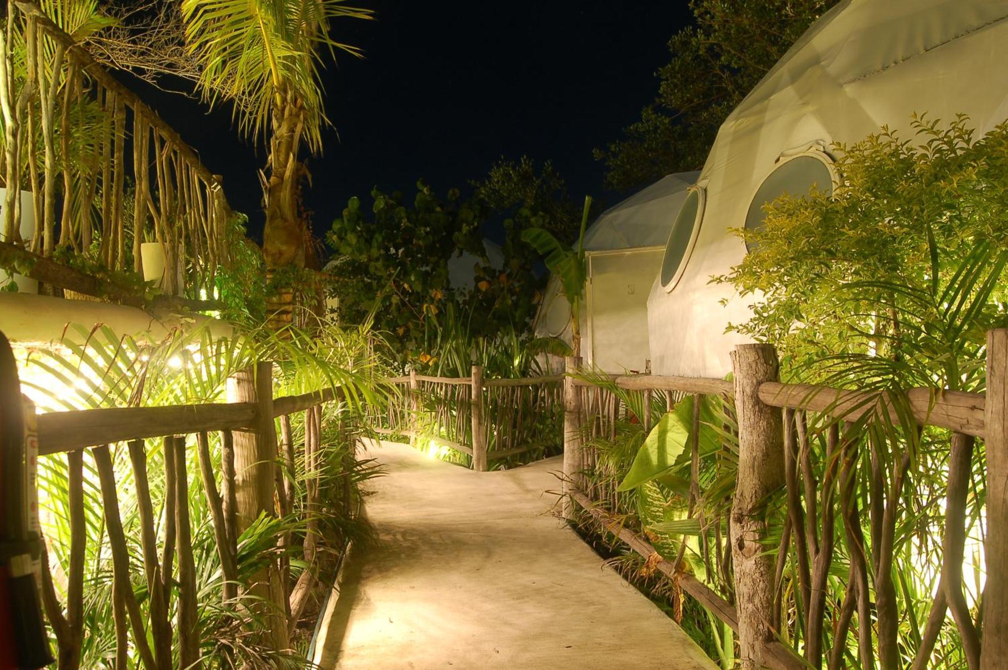 מלון Glamping Tulum With Private Mini Pool מראה חיצוני תמונה