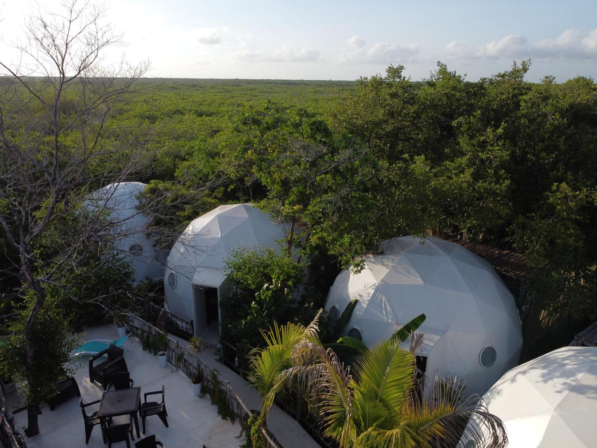 מלון Glamping Tulum With Private Mini Pool מראה חיצוני תמונה